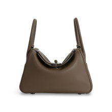 LINDY 30 CLEMENCE LEATHER ETOUPE WITH PALLADIUM HARDWARE (PHW)