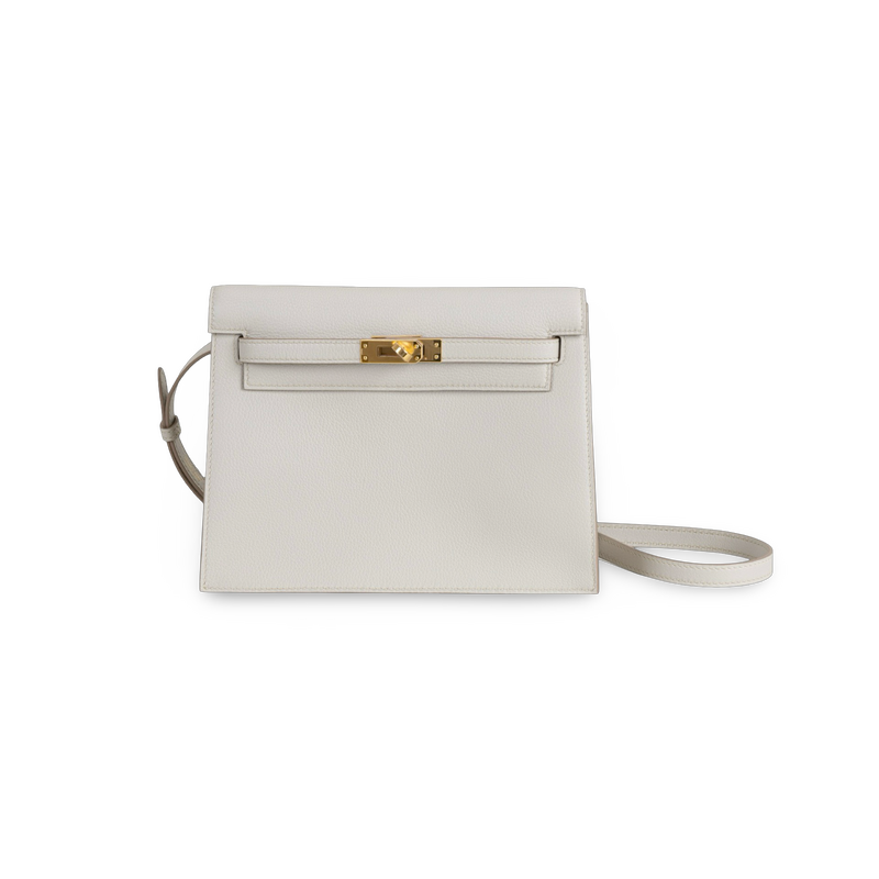 KELLY DANSE EVERCOLOR LEATHER CRAIE WITH GOLD HARDWARE (GHW)