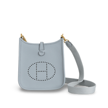 MINI EVELYNE (TPM) CLEMENCE LEATHER BLEU GLACIER WITH GOLD HARDWARE (GHW)