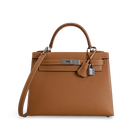 KELLY 28 EPSOM LEATHER GOLD WITH PALLADIUM HARDWARE (PHW)
