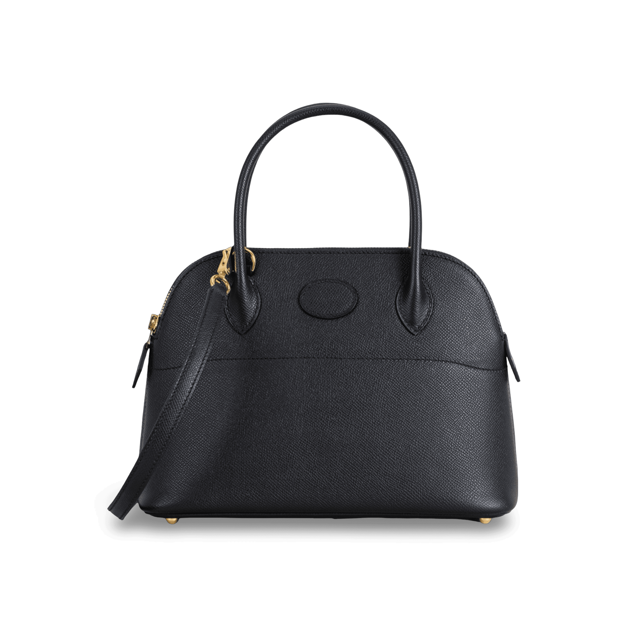 BOLIDE 27 EPSOM LEATHER NOIR (BLACK) WITH GOLD HARDWARE (GHW)