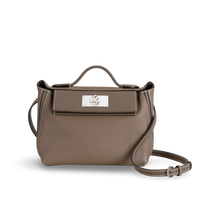 24/24 (MINI) EVERCOLOR & SWIFT LEATHER ETOUPE WITH PALLADIUM HARDWARE (PHW)