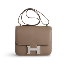 CONSTANCE 24 EPSOM LEATHER ETOUPE WITH PALLADIUM HARDWARE (PHW)