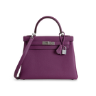 KELLY 28 TOGO LEATHER ANEMONE WITH PALLADIUM HARDWARE (PHW)