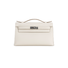 KELLY POCHETTE SWIFT LEATHER CRAIE WITH PALLADIUM HARDWARE (PHW)