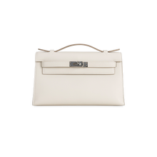 KELLY POCHETTE SWIFT LEATHER CRAIE WITH PALLADIUM HARDWARE (PHW)