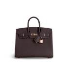 BIRKIN 25 (SELLIER SHAPE) EPSOM LEATHER ROUGE SELLIER WITH ROSE GOLD HARDWARE (RGHW)