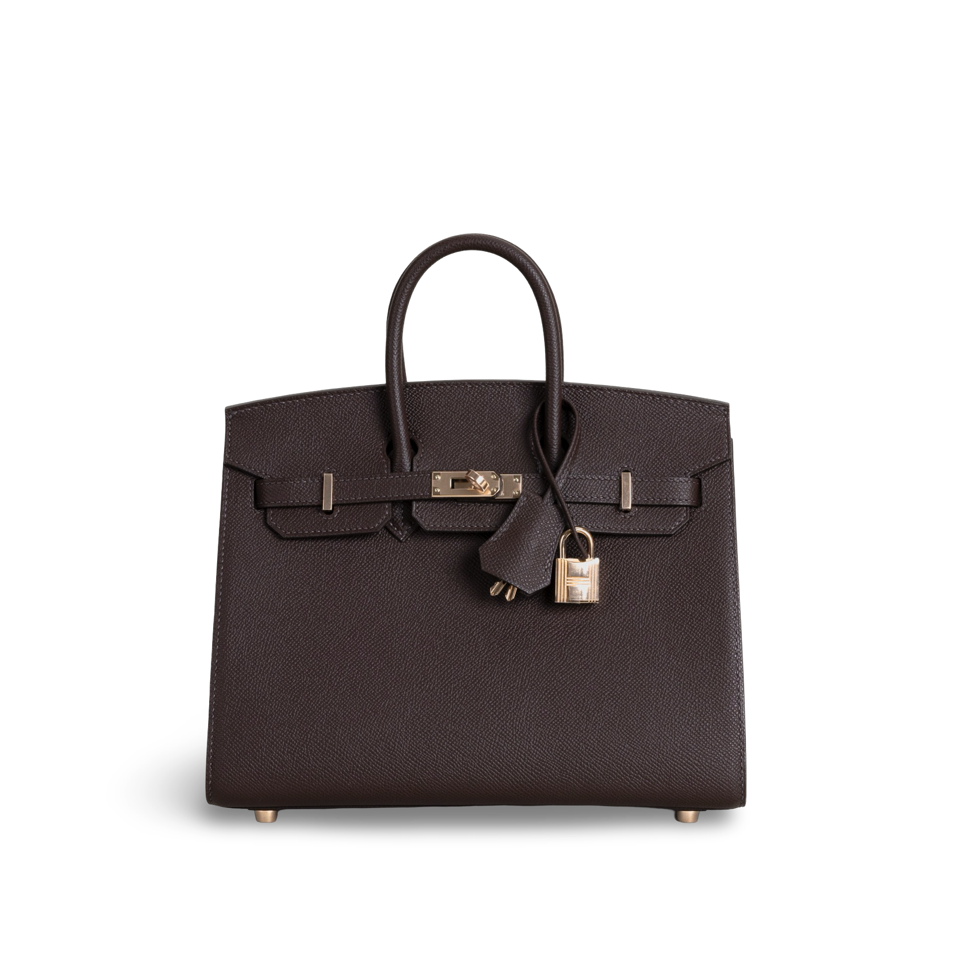 BIRKIN 25 (SELLIER SHAPE) EPSOM LEATHER ROUGE SELLIER WITH ROSE GOLD HARDWARE (RGHW)