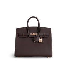BIRKIN 25 (SELLIER SHAPE) EPSOM LEATHER ROUGE SELLIER WITH ROSE GOLD HARDWARE (RGHW)