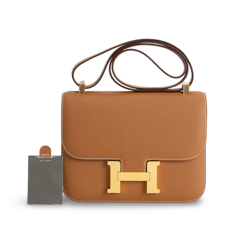 CONSTANCE 24 EPSOM LEATHER GOLD WITH GOLD HARDWARE (GHW)