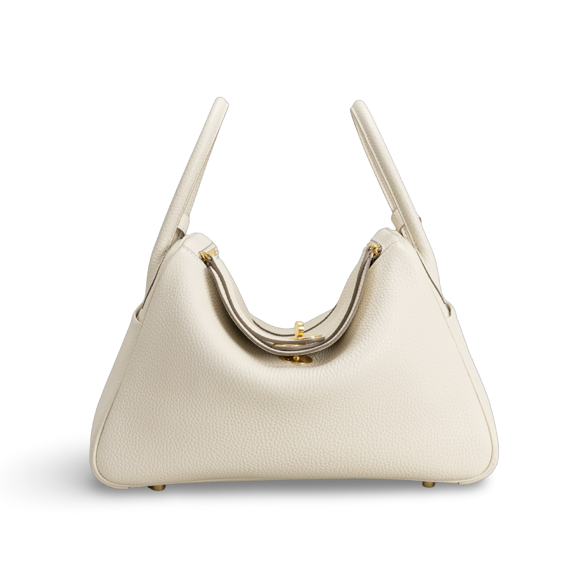 LINDY 26 CLEMENCE LEATHER BETON WITH GOLD HARDWARE (GHW)