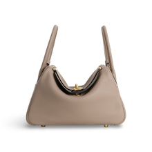 LINDY 26 CLEMENCE LEATHER TRENCH WITH GOLD HARDWARE (GHW)