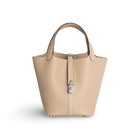 PICOTIN 18 LOCK CLEMENCE LEATHER TRENCH TAURILLON WITH PALLADIUM HARDWARE (PHW)