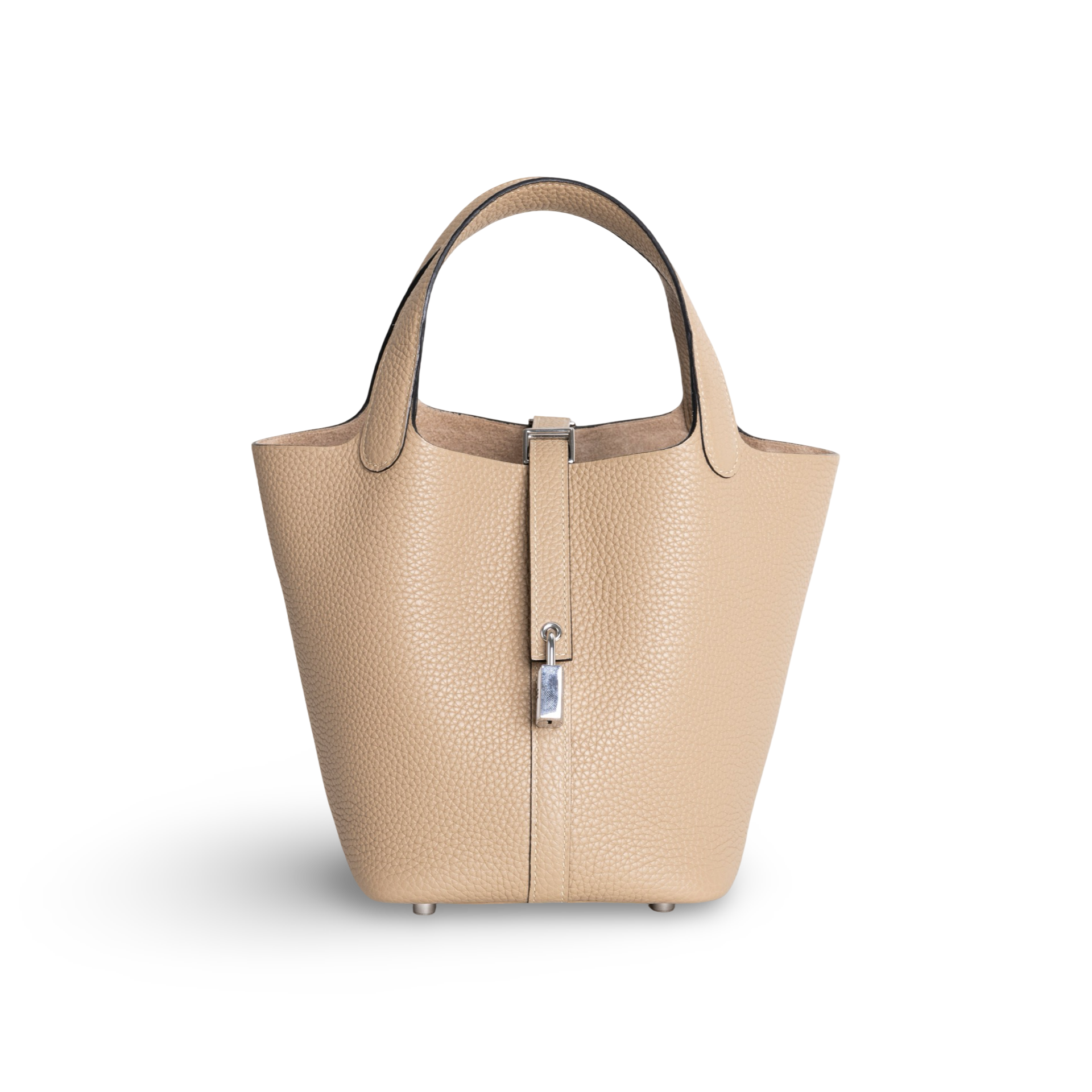 PICOTIN 18 LOCK CLEMENCE LEATHER TRENCH TAURILLON WITH PALLADIUM HARDWARE (PHW)