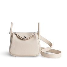 MINI LINDY 20 CLEMENCE LEATHER CRAIE WITH PALLADIUM HARDWARE (PHW)