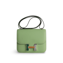 CONSTANCE 18 (MINI) EPSOM LEATHER VERT CRIQUET WITH MARQUETTE HARDWARE (MHW)