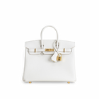 BIRKIN 25 TOGO LEATHER BLANC WITH GOLD HARDWARE (GHW)
