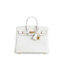 BIRKIN 25 TOGO LEATHER BLANC WITH GOLD HARDWARE (GHW)