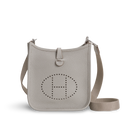 MINI EVELYNE (TPM) CLEMENCE LEATHER BETON WITH PALLADIUM HARDWARE (PHW)