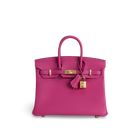 BIRKIN 25 TOGO LEATHER ROSE FUCHSIA WITH GOLD HARDWARE (GHW)