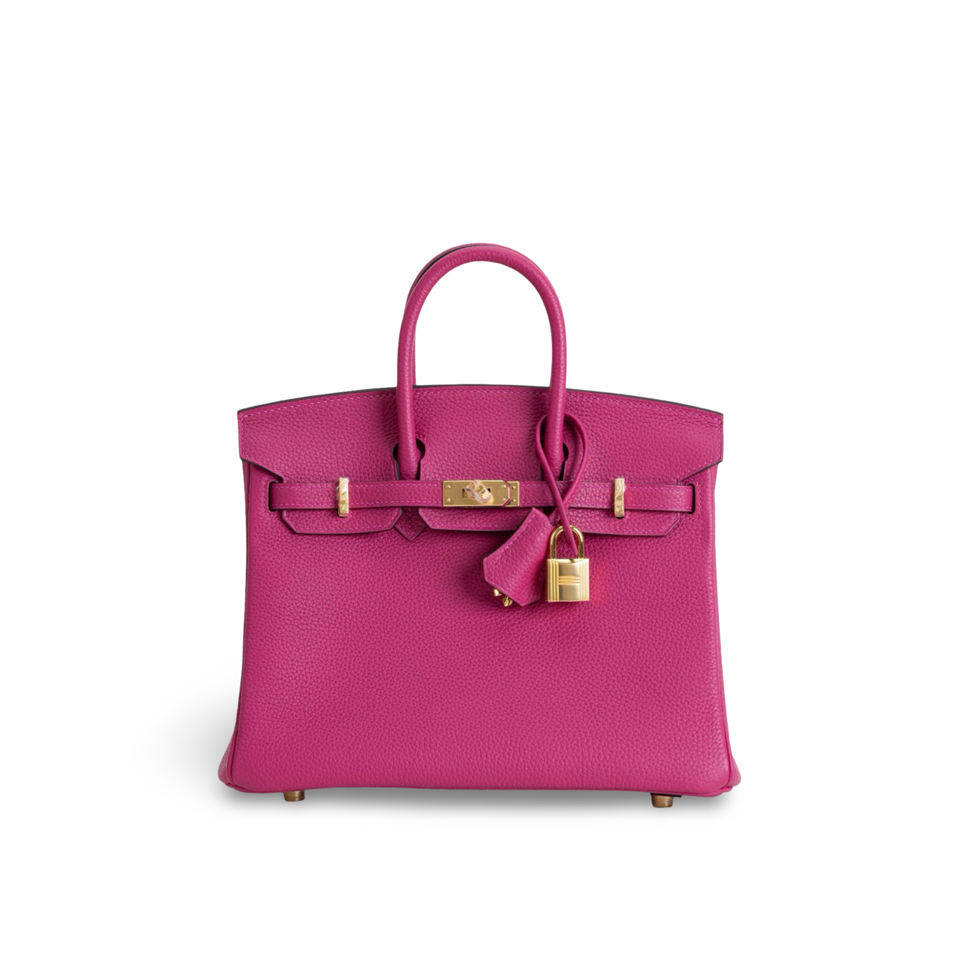 BIRKIN 25 TOGO LEATHER ROSE FUCHSIA WITH GOLD HARDWARE (GHW)