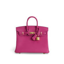 BIRKIN 25 TOGO LEATHER ROSE FUCHSIA WITH GOLD HARDWARE (GHW)