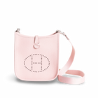 MINI EVELYNE (TPM) CLEMENCE LEATHER ROSE SAKURA WITH PALLADIUM HARDWARE (PHW)