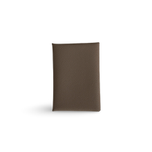 CALVI DUO EPSOM LEATHER ETOUPE WITH PALLADIUM HARDWARE (PHW)