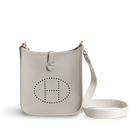 MINI EVELYNE (TPM) CLEMENCE LEATHER BETON WITH GOLD HARDWARE (GHW)