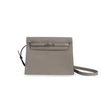 KELLY DANSE EVERCOLOR LEATHER GRIS ASPHALTE WITH PALLADIUM HARDWARE (PHW)