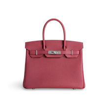 BIRKIN 30 TOGO LEATHER ROUGE GRENAT WITH PALLADIUM HARDWARE (PHW)