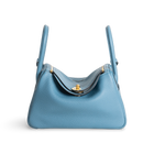 LINDY 26 CLEMENCE LEATHER BLEU JEAN WITH GOLD HARDWARE (GHW)