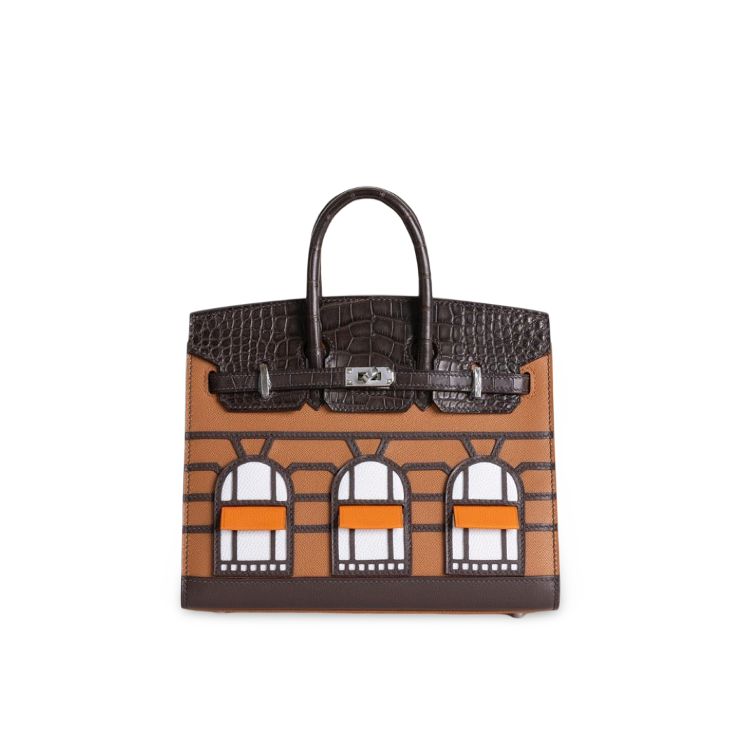 BIRKIN 20 FAUBOURG "DAY" GOLD WITH PALLADIUM HARDWARE (PHW)