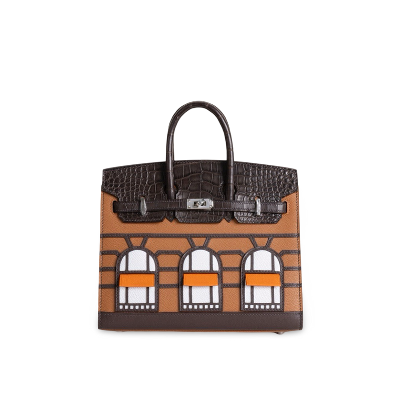 BIRKIN 20 FAUBOURG "DAY" GOLD WITH PALLADIUM HARDWARE (PHW)