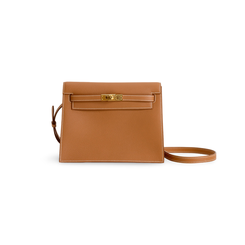 KELLY DANSE EVERCOLOR LEATHER GOLD WITH GOLD HARDWARE (GHW)