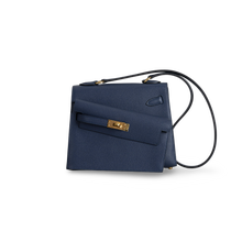 KELLY DESORDRE EPSOM LEATHER BLEU ABYSSE WITH GOLD HARDWARE (GHW)