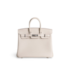 BIRKIN 25 TOGO LEATHER BETON WITH PALLADIUM HARDWARE (PHW)