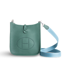 MINI EVELYNE (TPM) CLEMENCE LEATHER MALACHITE WITH PALLADIUM HARDWARE (PHW)