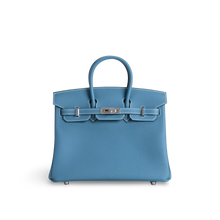 BIRKIN 25 TOGO LEATHER BLEU JEAN WITH PALLADIUM HARDWARE (PHW)