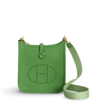 MINI EVELYNE (TPM) CLEMENCE LEATHER BAMBOO WITH GOLD HARDWARE (GHW)