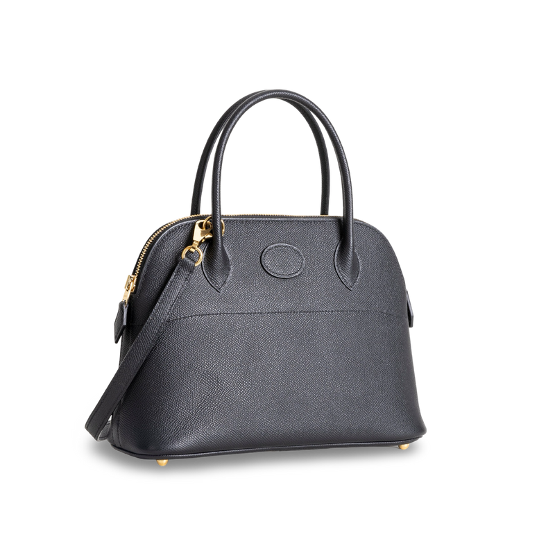 BOLIDE 27 EPSOM LEATHER NOIR (BLACK) WITH GOLD HARDWARE (GHW)