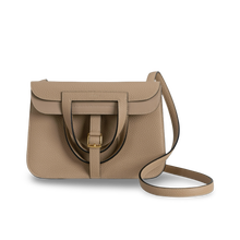 HALZAN 25 CLEMENCE LEATHER TRENCH WITH GOLD HARDWARE (GHW)