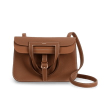 HALZAN 25 CLEMENCE LEATHER GOLD WITH GOLD HARDWARE (GHW)