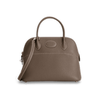 BOLIDE 31 CLEMENCE LEATHER ETOUPE WITH PALLADIUM HARDWARE (PHW)
