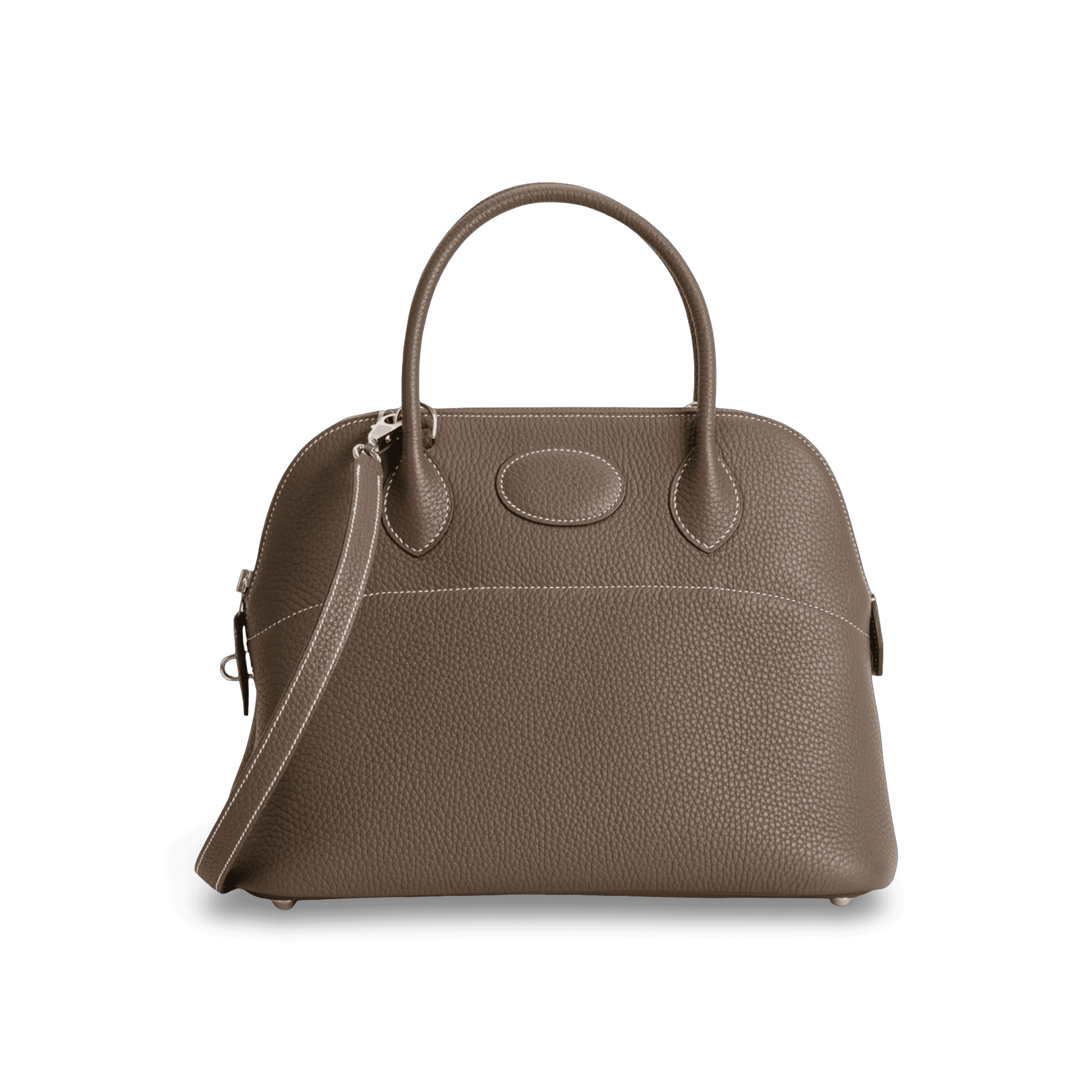 BOLIDE 31 CLEMENCE LEATHER ETOUPE WITH PALLADIUM HARDWARE (PHW)