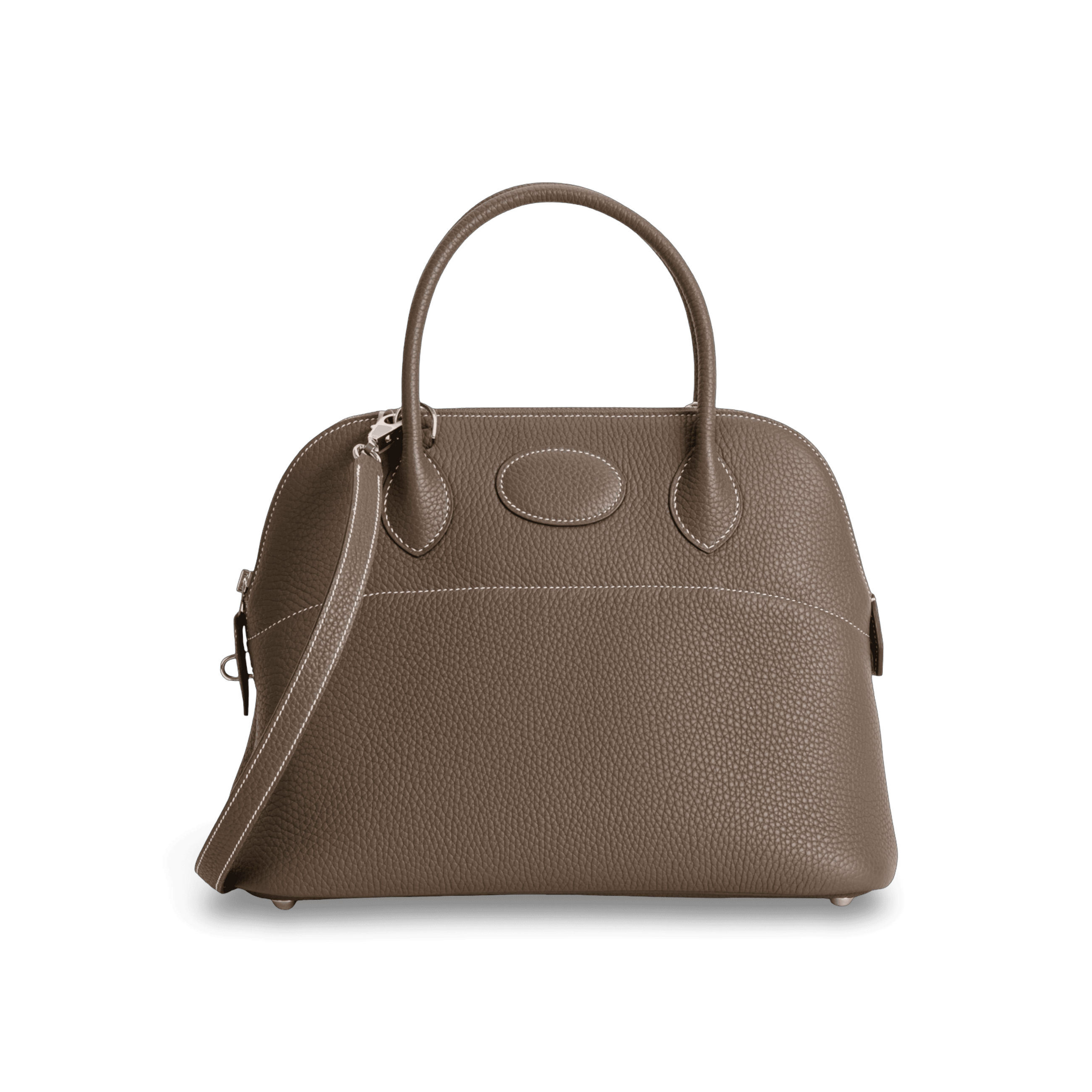 BOLIDE 31 CLEMENCE LEATHER ETOUPE WITH PALLADIUM HARDWARE (PHW)