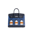 BIRKIN 20 FAUBOURG "NIGHT" BLUE MARINE WITH PALLADIUM HARDWARE (PHW)