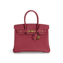 BIRKIN 30 TOGO LEATHER ROUGE GRENAT WITH GOLD HARDWARE (GHW)