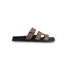 CHYPRE SANDALS EPSOM LEATHER ETOUPE
