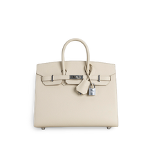 BIRKIN 25 (SELLIER SHAPE) EPSOM LEATHER CEAIE WITH PALLADIUM HARDWARE (PHW)